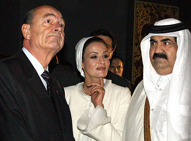 حمد بن خليفة وشيراك