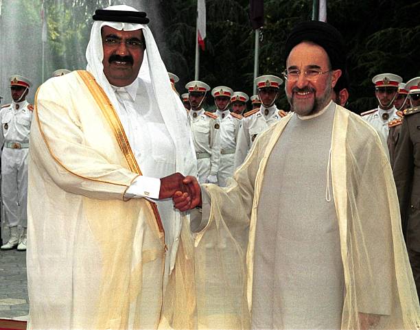 حمد بن خليفة ومحمد خاتمي