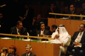 خلال زيارته إلى الولايات المتحدة.. أمير قطر يطرح رؤيته للإصلاح السياسي ويدعو المصارف الأمريكية لتمويل المشاريع القطرية