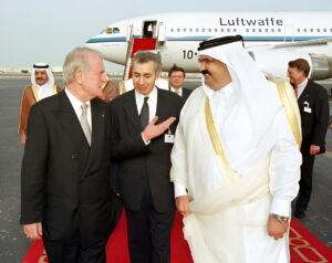 الرئيس الألماني يوهانس راو في الدوحة.. مباحثات موسعة مع أمير قطر لتعزيز التعاون السياسي والاقتصادي