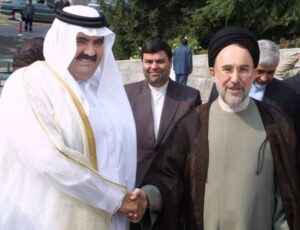 خلال قمة قطرية إيرانية في طهران.. الأمير وخاتمي يبحثان تطورات فلسطين وأفغانستان وأوضاع أسواق النفط