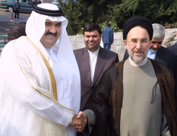 حمد بن خليفة ومحمد خاتمي