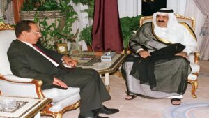 خلال لقائهما في الدوحة.. أمير قطر يبحث مع الصحاف رفض بغداد لقرار مجلس الأمن 1284