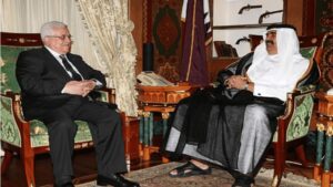 في مقابلة بالدوحة.. الرئيس الفلسطيني يتشاور مع أمير قطر حول مفاوضات مباشرة محتملة مع إسرائيل