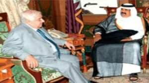 خلال استقباله في الدوحة .. أمير قطر يبحث مع وزير خارجية سوريا العدوان الإسرائيلي على لبنان