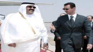خلال اجتماع في دمشق.. أمير قطر والأسد يبحثان العلاقات الثنائية والأوضاع العربية