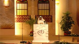 أمير قطر خلال افتتاح منتدى الدوحة الثامن: الديمقراطية طريق التقدم ومفتاح الاستقرار