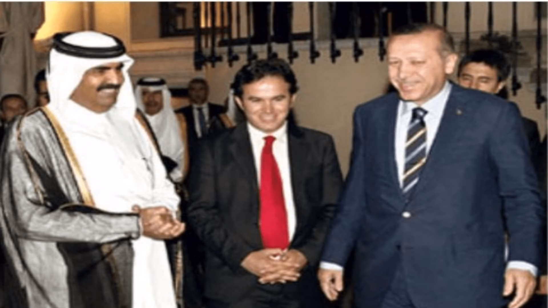 حمد بن خليفة وأردوغان