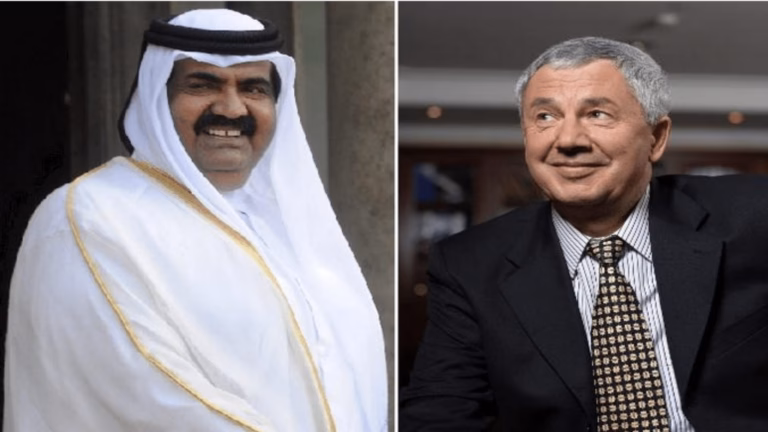 حمد بن خليفة وفريد غازيزولين