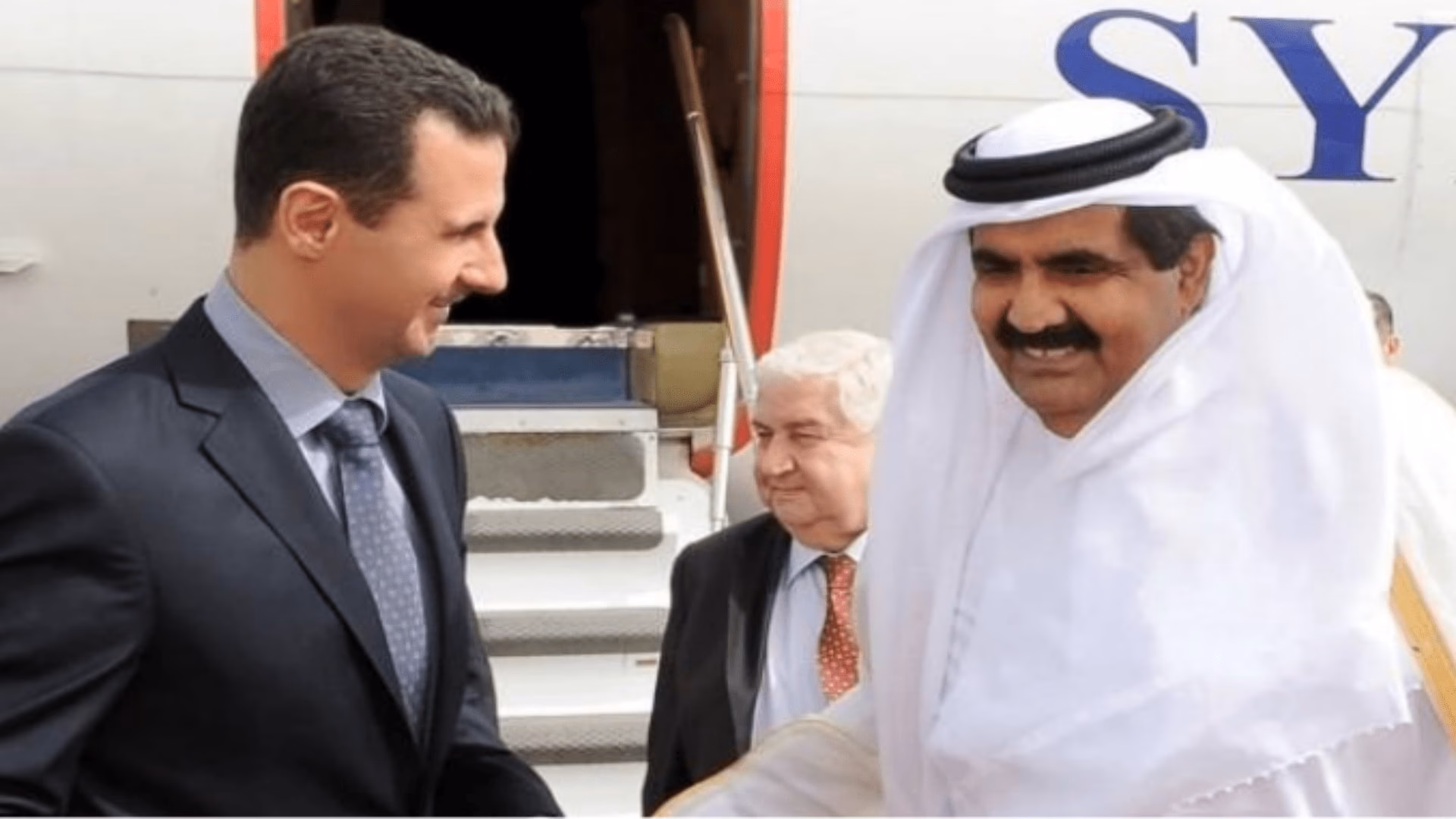 حمد-بن-خليفة-بشار-الأسد