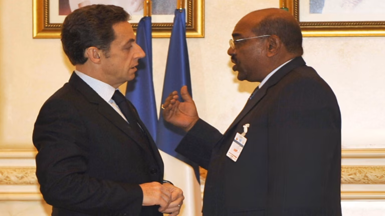 البشير وساركوزي