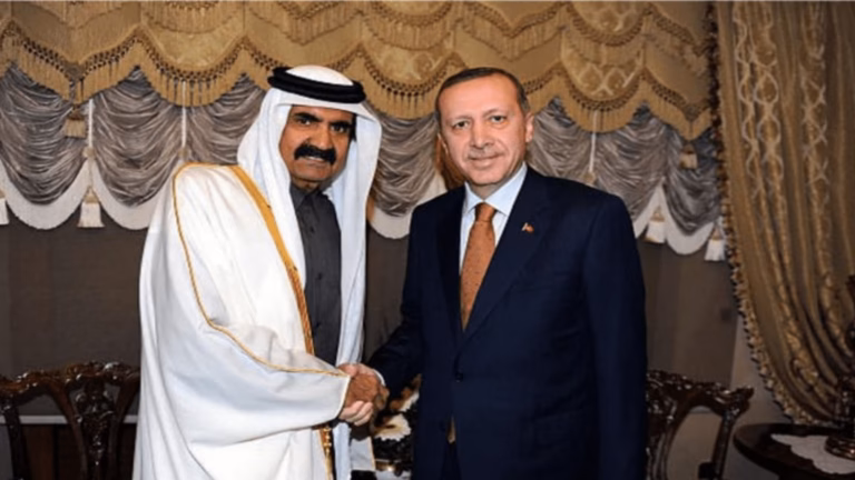 حمد بن خليفة وأردوغان