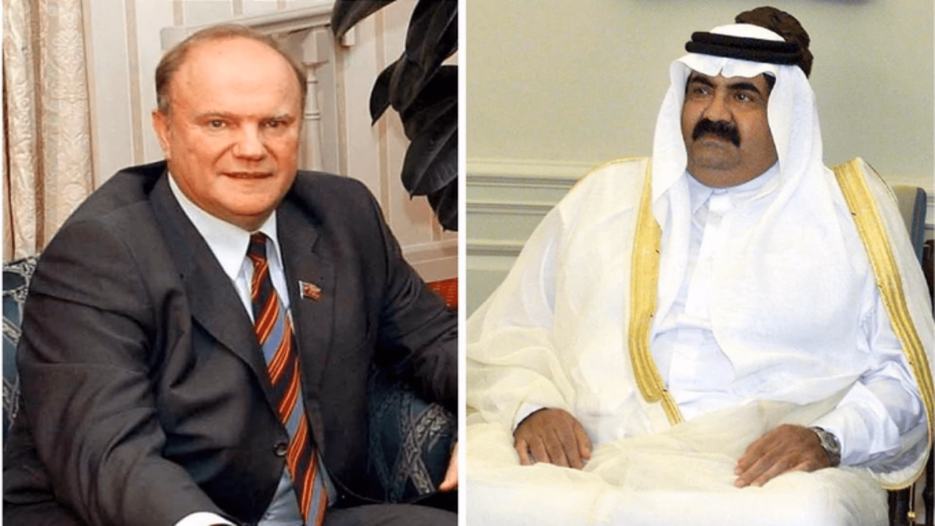 حمد بن خليفة وزيوغانوف