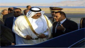 خلال لقائهما في شرم الشيخ.. أمير قطر ومبارك يطالبان بوقف الاعتداءات الإسرائيلية على الفلسطينيين