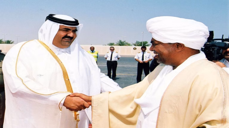 حمد بن خليفة والبشير