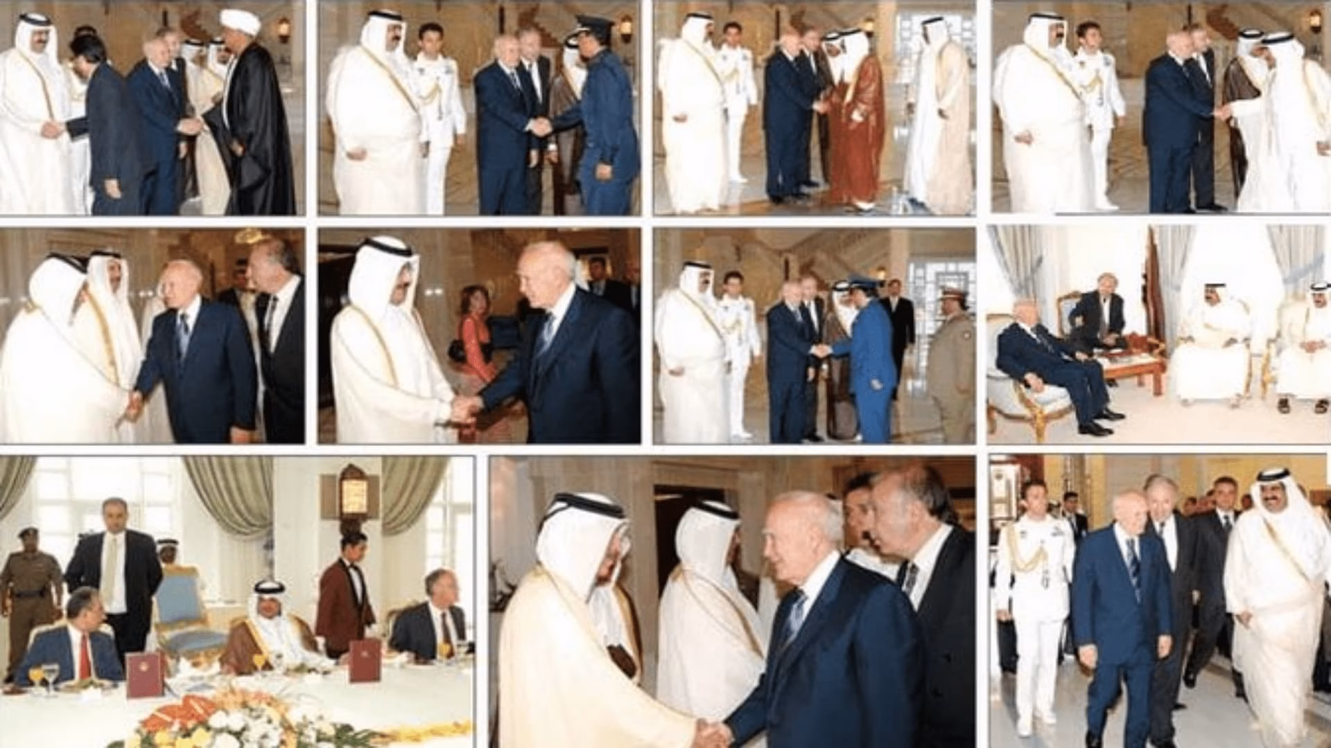 حمد بن خليفة وكارولوس بابولياس