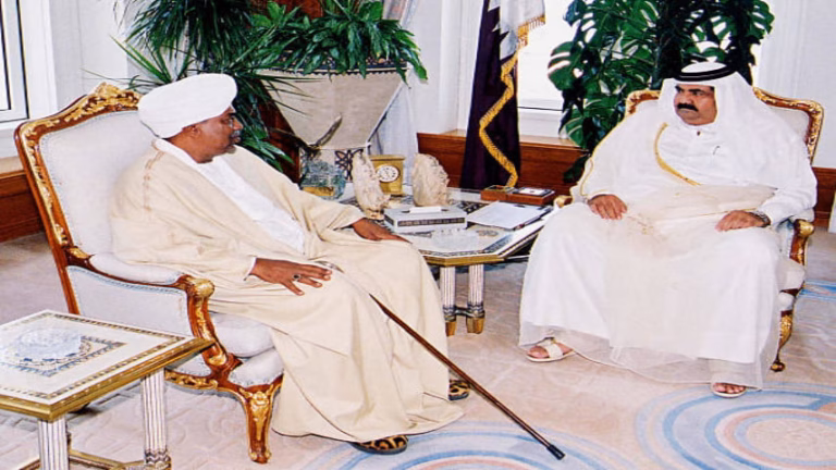 حمد بن خليفة والبشير