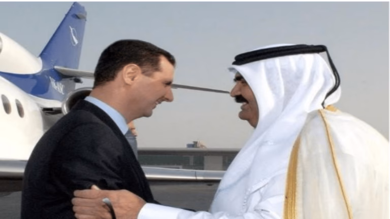 حمد بن جاسم وبشار الأسد