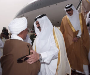سمو الأمير الشيخ حمد بن خليفة آل ثاني يزور جمهورية السودان ويلتقي الرئيس عمر حسن البشير