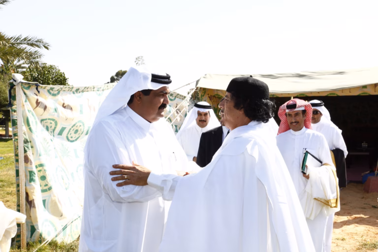 سمو الأمير الشيخ حمد بن خليفة آل ثاني يزور الجماهيرية العربية الليبية الشعبية الاشتراكية العظمى