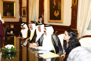 سمو الأمير الشيخ حمد بن خليفة آل ثاني يزور جمهورية الأرجنتين ويجتمع برئيسة الجمهورية
