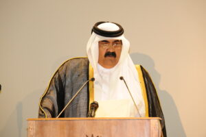 مأدبة عشاء رسمية على شرف سمو الأمير الشيخ حمد بن خليفة آل ثاني في جمهورية الأرجنتين