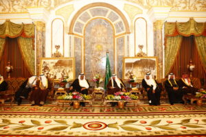 سمو الأمير الشيخ حمد بن خليفة آل ثاني يزور المملكة العربية السعودية