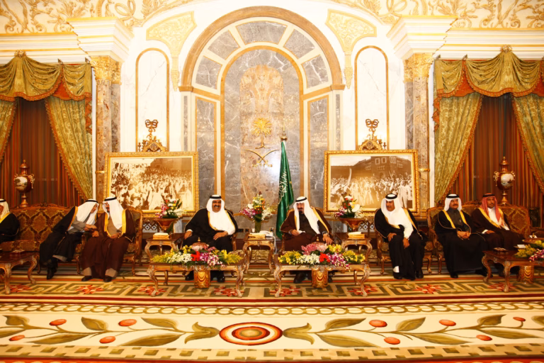 سمو الأمير الشيخ حمد بن خليفة آل ثاني يزور المملكة العربية السعودية