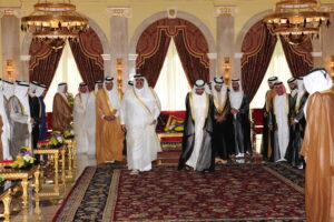 سمو الأمير الشيخ حمد بن خليفة آل ثاني يزور إمارة دبي بدولة الإمارات العربية المتحدة
