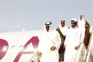 سمو الأمير الشيخ حمد بن خليفة آل ثاني يزور الجمهورية التونسية