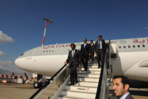 سمو الأمير الشيخ حمد بن خليفة آل ثاني يزور الجمهورية اليونانية