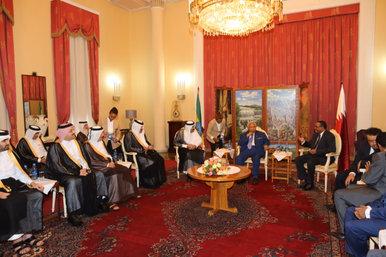 سمو الأمير الشيخ حمد بن خليفة آل ثاني يزور جمهورية إثيوبيا الفيدرالية الديمقراطية