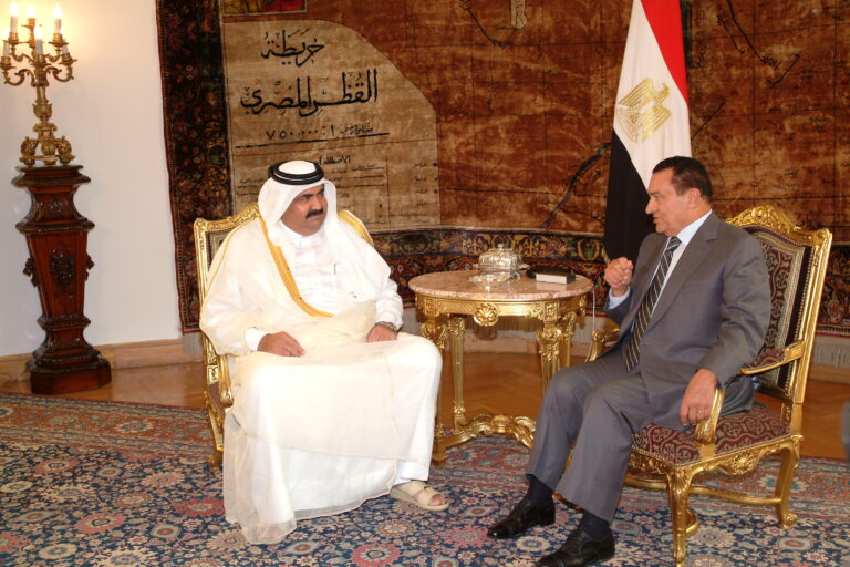 سمو الأمير الشيخ حمد بن خليفة آل ثاني يزور جمهورية مصر العربية