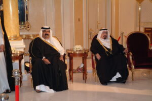سمو الأمير الشيخ حمد بن خليفة آل ثاني يحضر حفل زفاف نجل رئيس مجلس الوزراء الشيخ حمد بن عبدالله بن خليفة آل ثاني في الدوحة