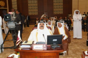 سمو الأمير الشيخ حمد بن خليفة آل ثاني يشارك في القمة العربية الثامنة عشرة في الخرطوم