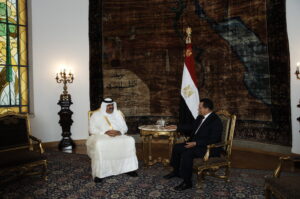 سمو الأمير الشيخ حمد بن خليفة آل ثاني يزور جمهورية مصر العربية