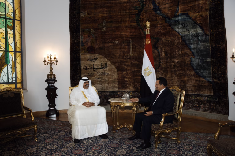 سمو الأمير الشيخ حمد بن خليفة آل ثاني يزور جمهورية مصر العربية