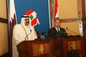 سمو الأمير الشيخ حمد بن خليفة آل ثاني يزور الجمهورية اللبنانية