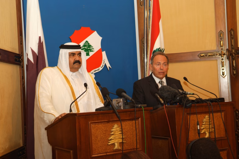 سمو الأمير الشيخ حمد بن خليفة آل ثاني يزور الجمهورية اللبنانية
