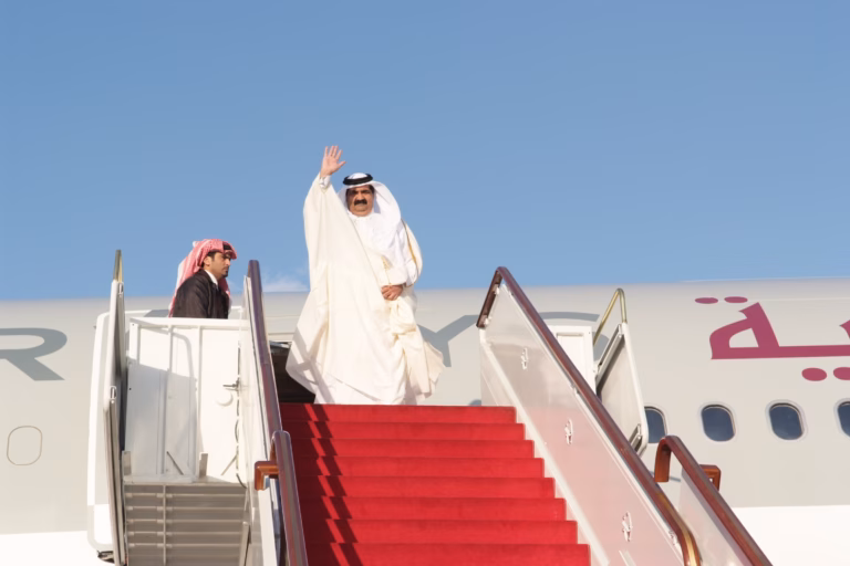 سمو الأمير الشيخ حمد بن خليفة آل ثاني يزور الجمهورية العربية السورية