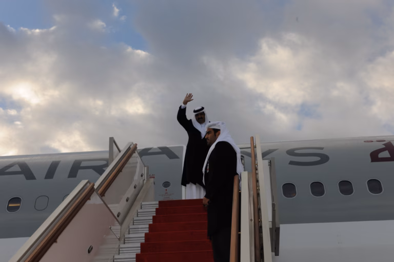 سمو الأمير الشيخ حمد بن خليفة آل ثاني يختتم زيارته الرسمية إلى الجمهورية الجزائرية الديمقراطية الشعبية