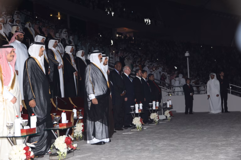سمو الأمير الشيخ حمد بن خليفة آل ثاني يفتتح بطولة كأس آسيا 2011 في الدوحة